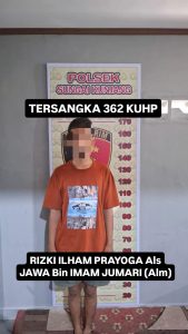 Polsek Sungai Kunjang Bekuk Dua Pelaku Curanmor, Kerugian Korban Capai Rp11,5 Juta